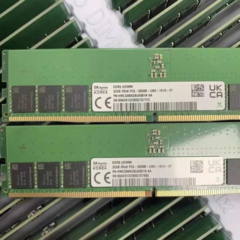 请议价-SK海力士DDR5 32GB台式机内存条，2Rx8规格，PC