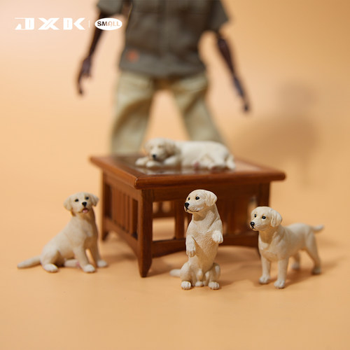 迷你治愈可爱狗狗礼物装饰摆件
