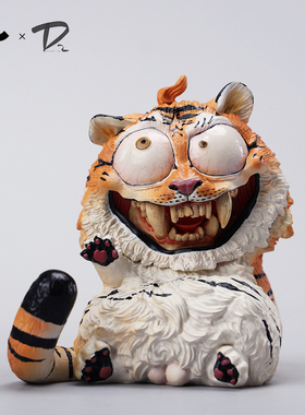 现货 JXK&DOUBLE TWO STUDIO 十二生肖虎摆件手办生肖虎潮玩模型