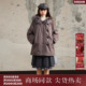 新款 西町村屋休闲感外套女装 2025冬季 学院风连帽羽绒服XHAD10069