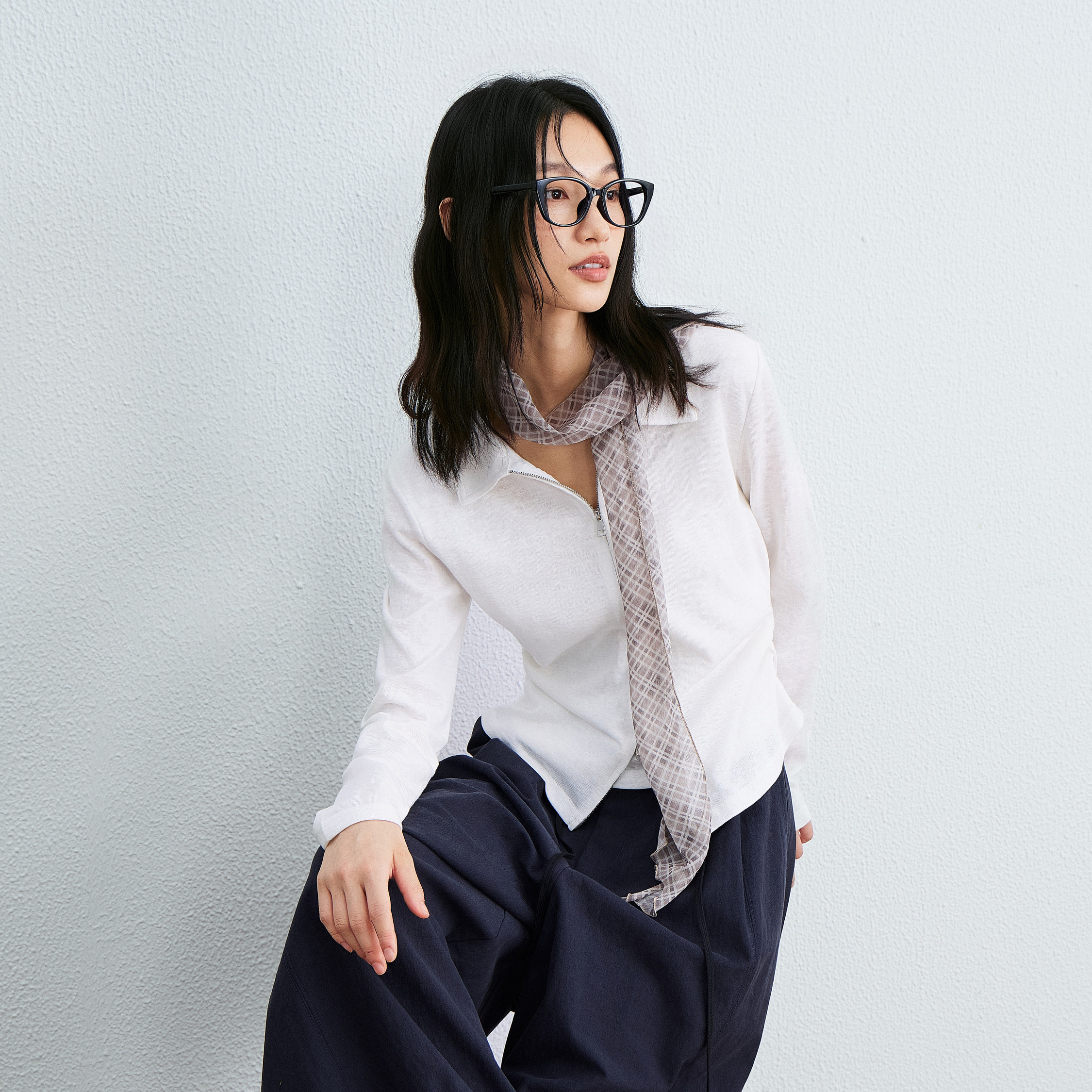 西町村屋休闲风T恤女装2026秋季...