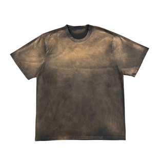 高街vintage无性别宽松潮流松弛感废土风叛逆街头美式 T恤 复古短袖