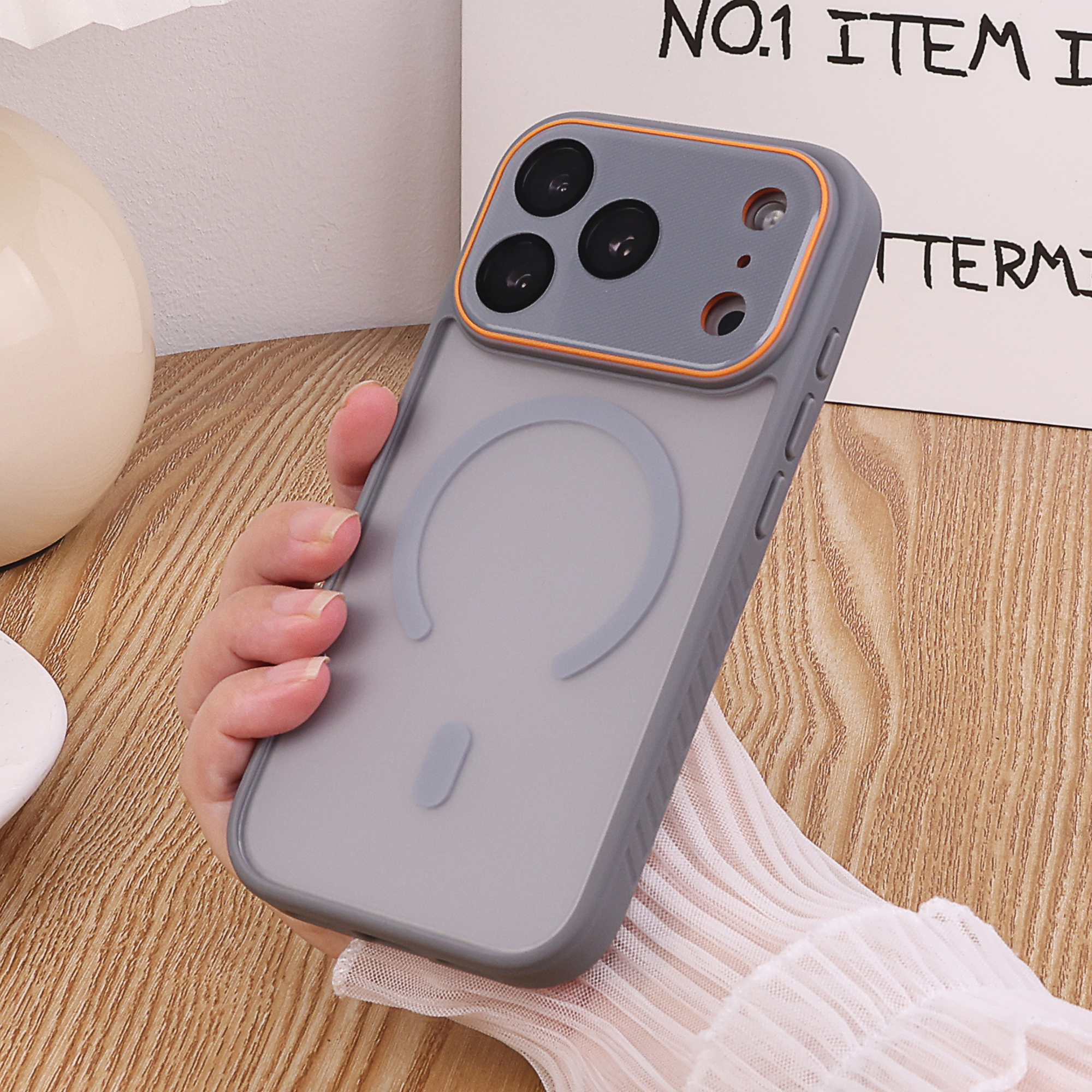 适用iPhone17promax磁吸手机壳苹果16肤感15Pro磨砂13全包带镜头膜14秒变17大视窗12新款16e防摔11高级感plus