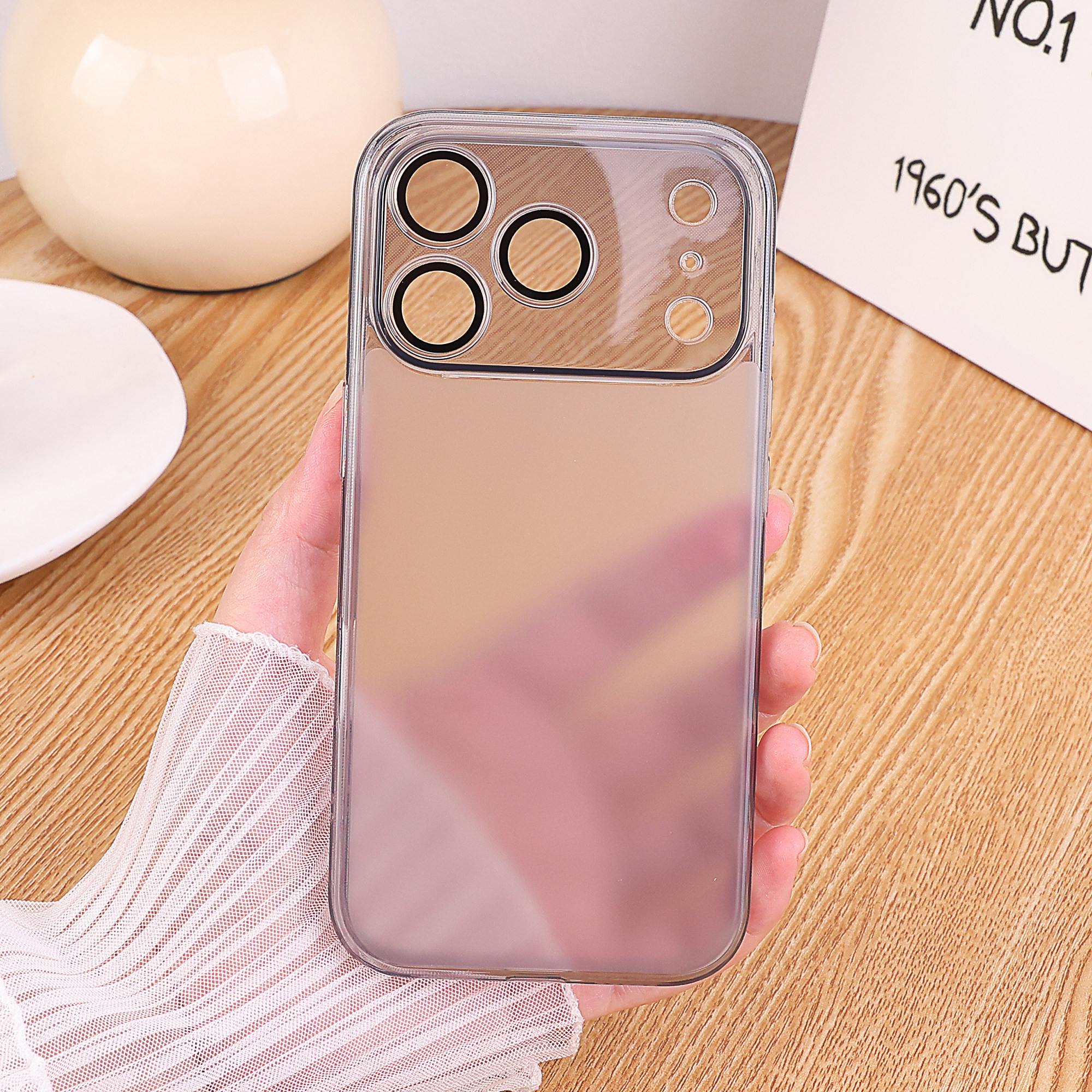 高级感磨砂玻璃壳适用iPhone17Pro苹果16promax手机壳15全包镜头膜17AIR新款14防指纹13简约半透明12透黑plus