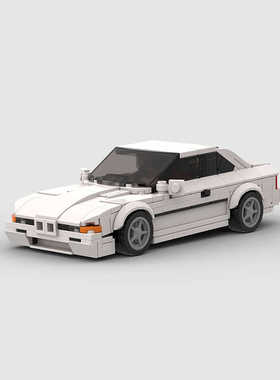 MOC国产小颗粒赛车积木套装模型850 CSi 超跑儿童益智DIY拼装玩具