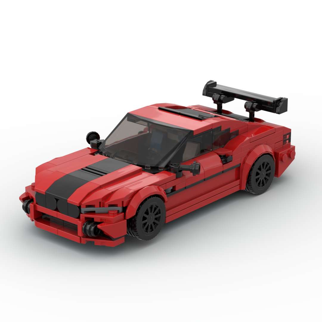 MOC-105769积木赛车speed系列8格宝马BMW M8轿跑儿童益智拼插玩具