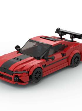 MOC-105769积木赛车speed系列8格宝马BMW M8轿跑儿童益智拼插玩具
