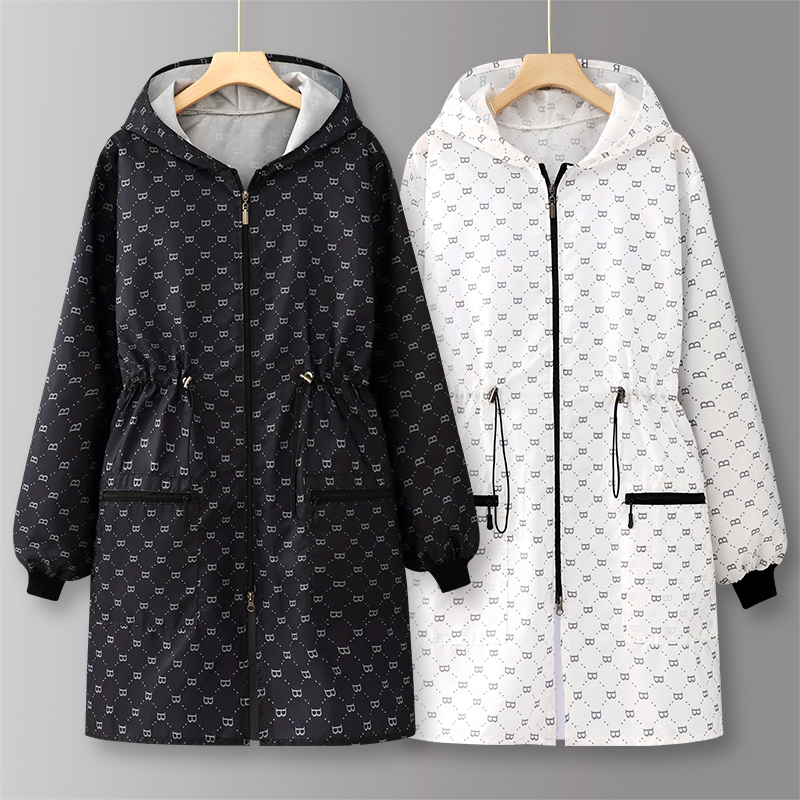 长袖防水防油罩衣围裙工作服女