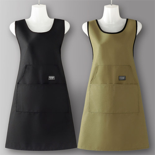 围裙坎肩式厨房家用工作服