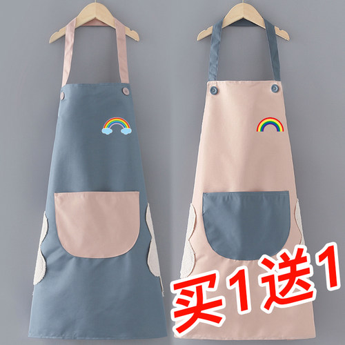 防水防油工作新款可爱日系围裙