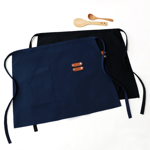 2023新款围裙半身纯棉工作服女