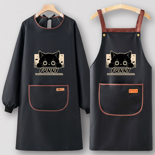 防水防油围裙工作服罩衣定制