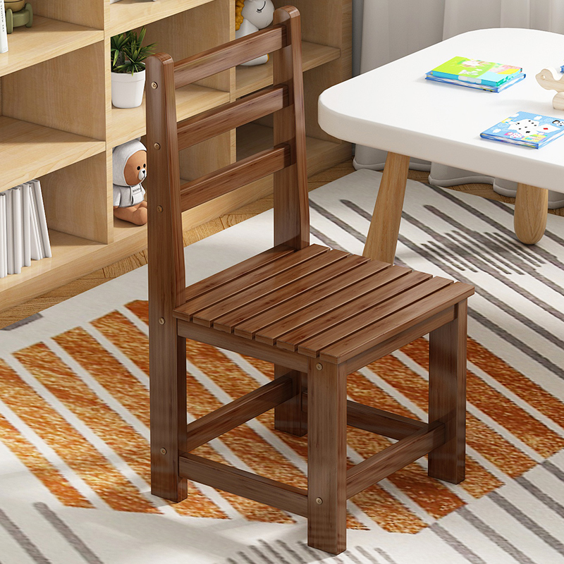 小凳子家用楠竹卫生间儿童方凳家用靠背小型出租房用客厅矮款吃饭