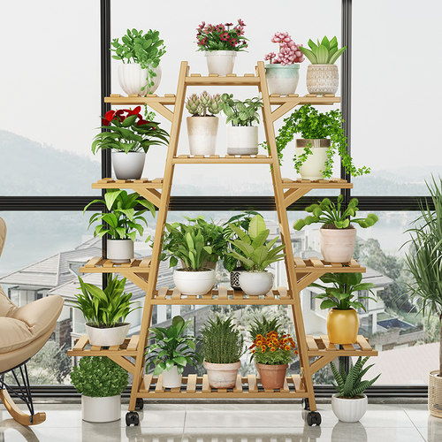 客厅户外庭院阳台绿植置物花架