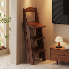 家用可折叠凳子收纳结实耐用吧台凳两用梯凳新型高脚凳加厚小板凳