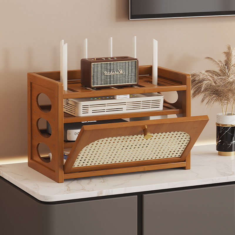 wifi路由器置物架遮挡盒