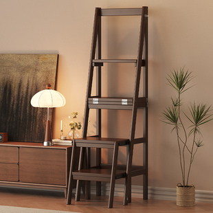 梯子凳子两用多功能登高梯二合一折叠梯步步高升乔迁梯子加粗加厚