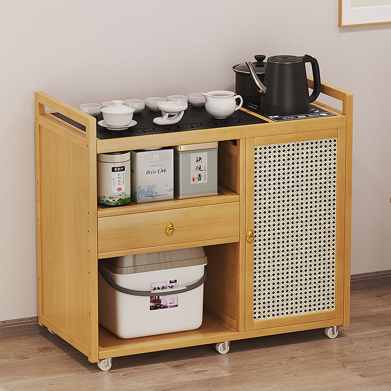 移动茶车小茶台烧水壶一体