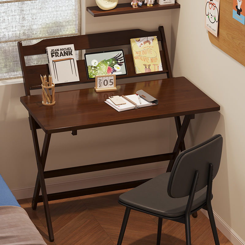 竹中生智可折叠楠竹书桌