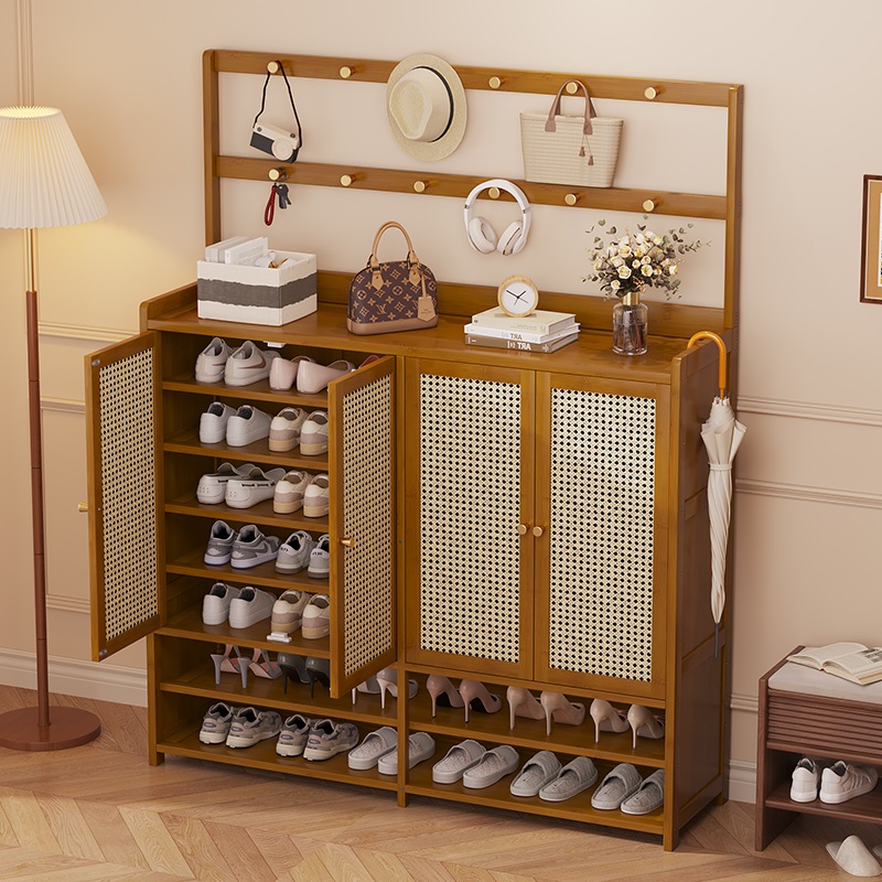鞋柜家用门口防尘入户鞋架进门玄关柜大容量多层超大简易结实耐用
