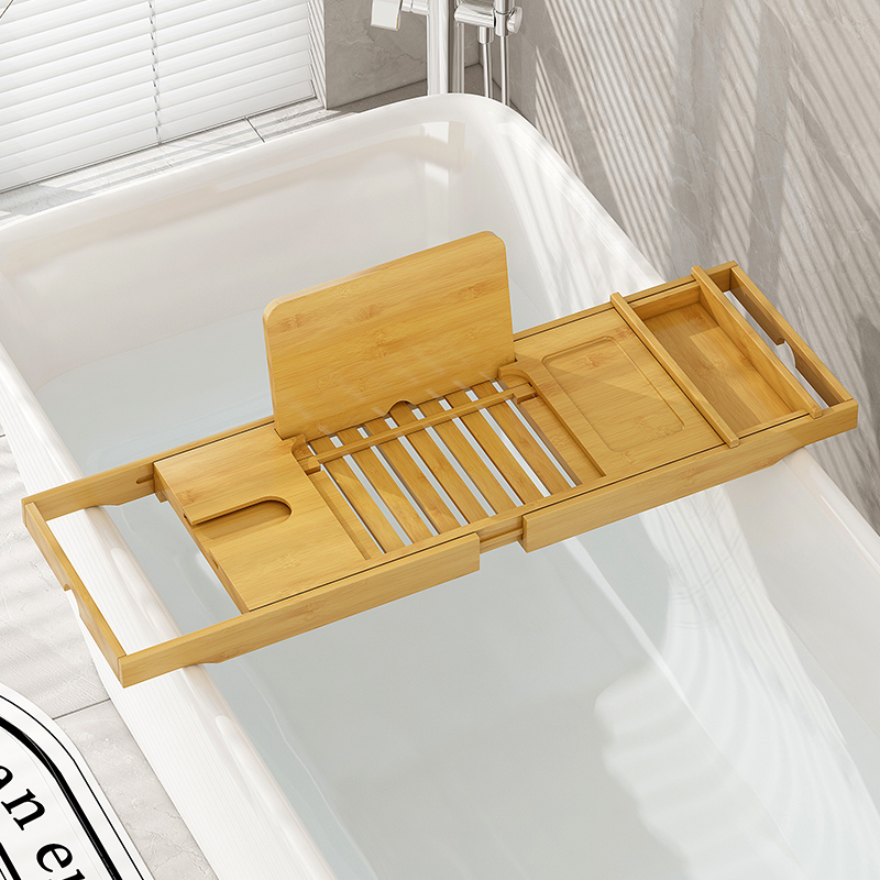 竹中生智浴缸置物架伸缩多功能