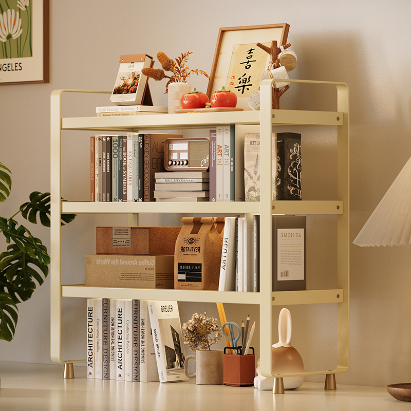 竹中生智桌面小型多层书架