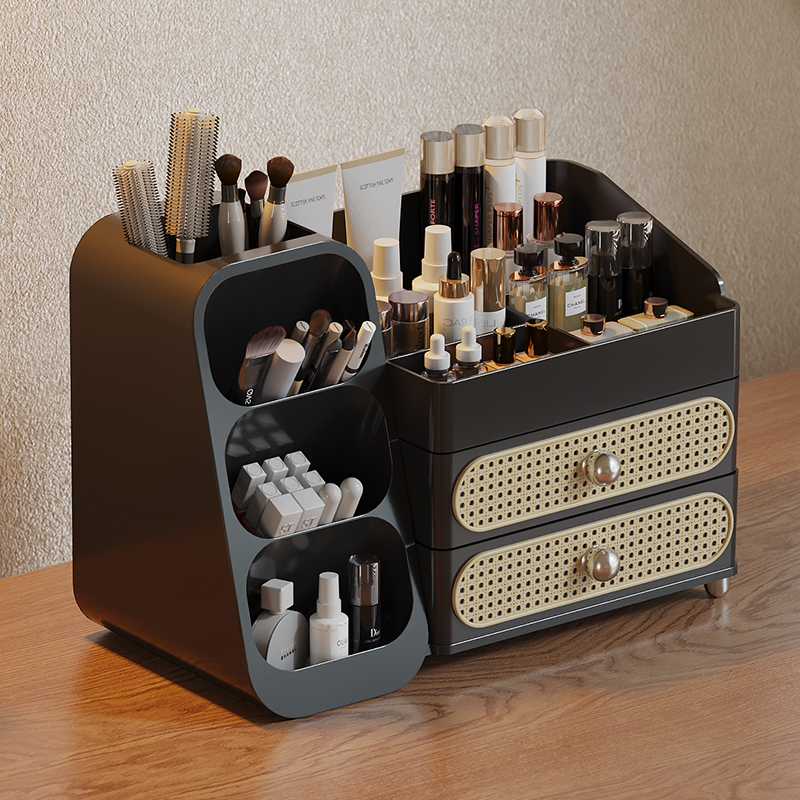 2025新款防尘化妆品收纳架