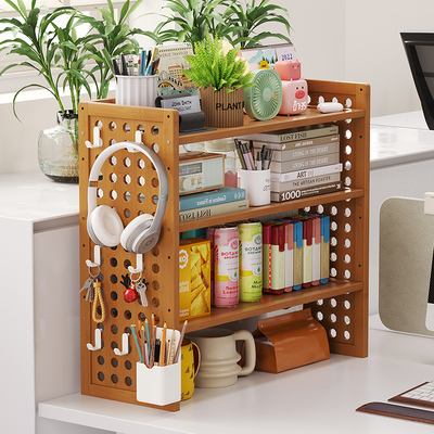 学生桌面书架2025新款洞洞板