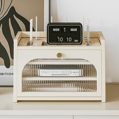 桌面路由器光猫收纳盒机顶盒wifi放置架遮挡整理架隐藏盒集线器小