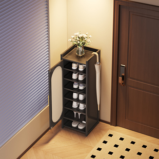 门口不占地方鞋架入户小窄多层结实耐用折叠鞋柜出租屋用2025新款