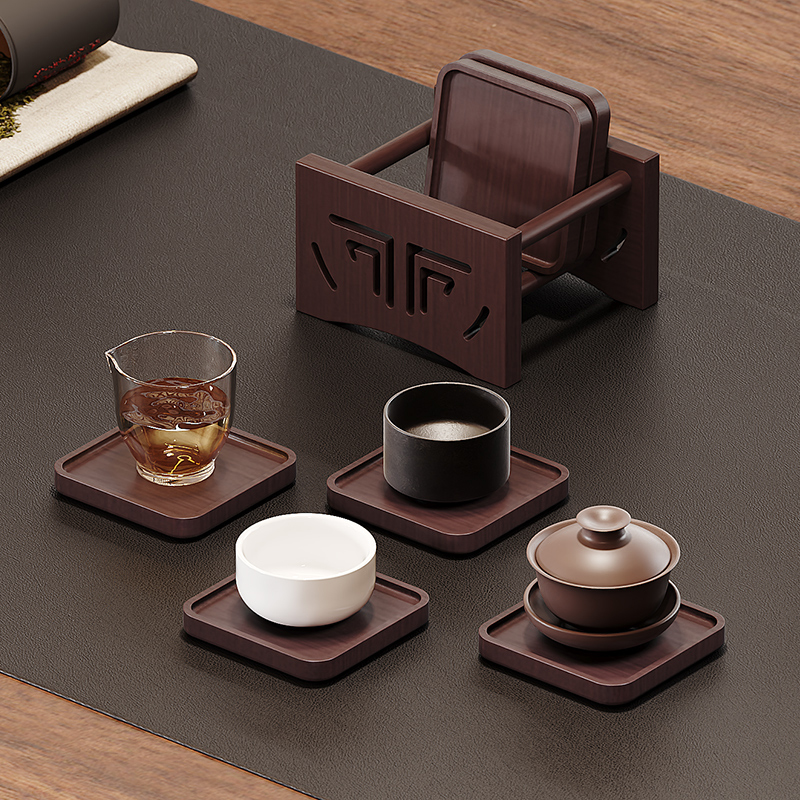 竹中生智加厚茶托工厂直销