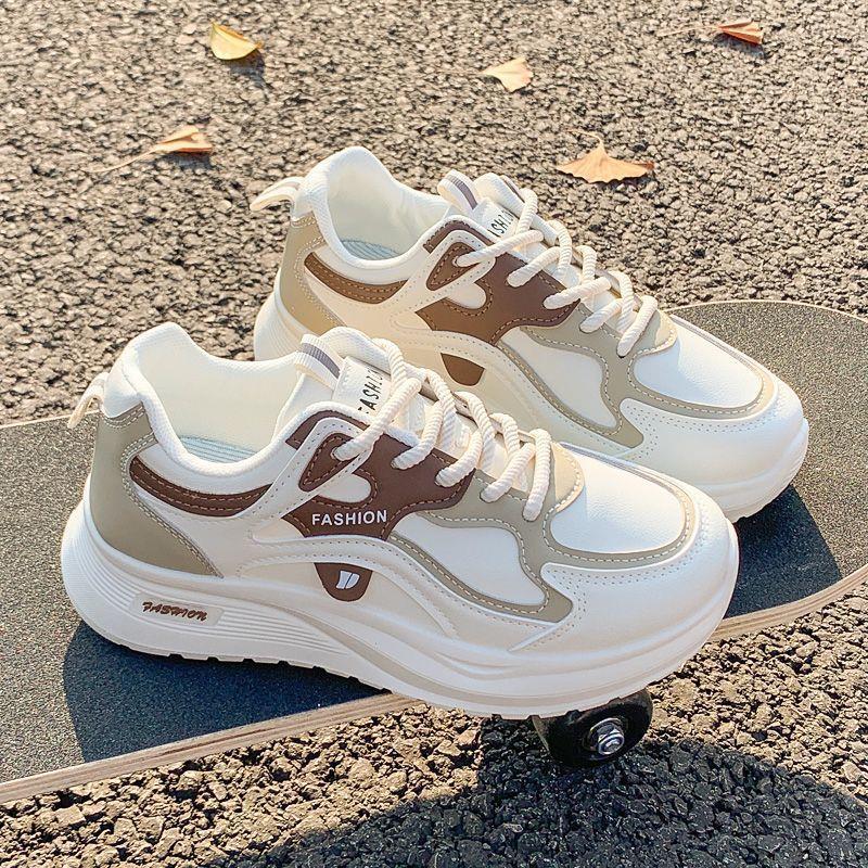 福建裕元晋江合成鞋业莆鞋田莆由甫田运动鞋女鞋软底皮面2025秋冬