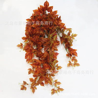 精品爬山虎藤仿真藤条植物墙配材地锦壁挂橱窗装饰藤条葡萄藤