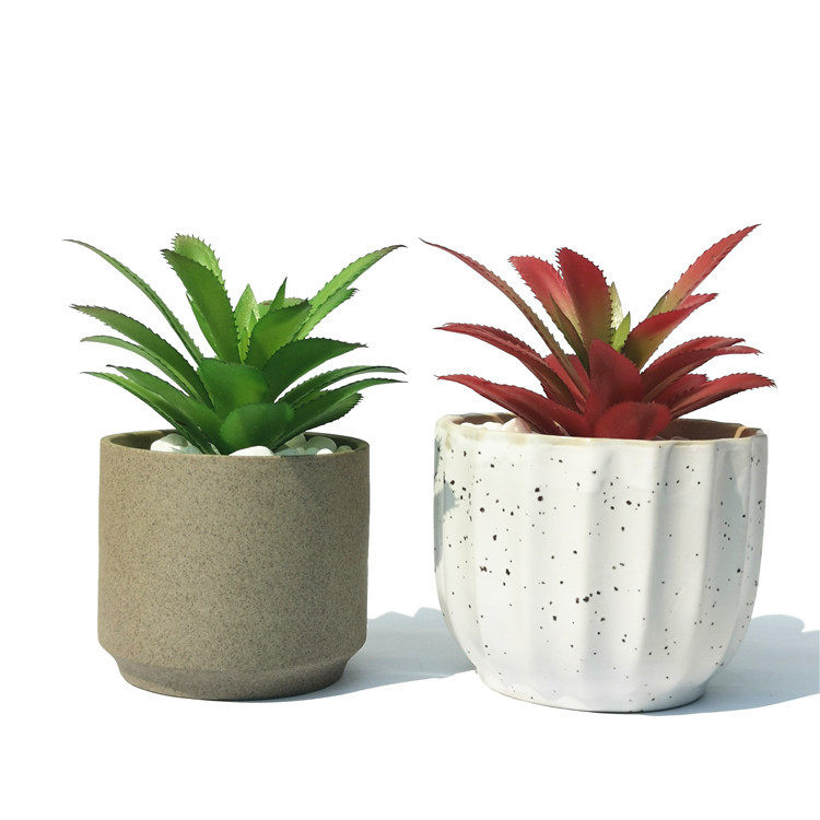 仿真多肉盆栽 菠萝叶 假绿植物小多肉绿植相框diy花艺素材