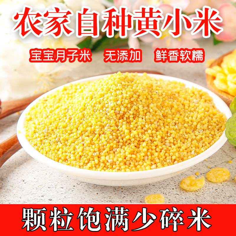 农家黄小米无添加软糯