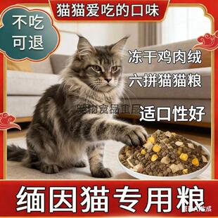 缅因猫专用全价猫粮5斤10斤大包装通用型营养均衡配方成猫怀孕期