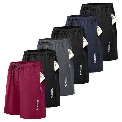 T 66701 Men Gym Workout Basketball Shorts Athletic篮球短裤