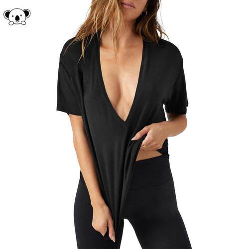 T 68342 Women Summer Outfits T-Shirt MinimalistT恤