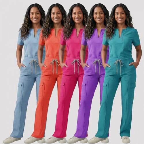 O 92956 Women Medical Uniform Scrub Set手术衣/刷手服