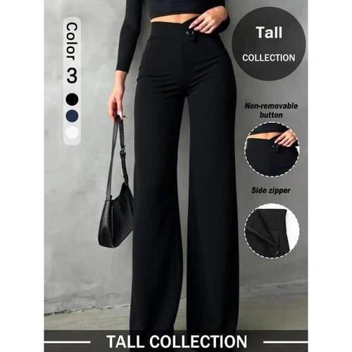 K 51902 Women Daily Wear Trousers Casual Commuting休闲裤子