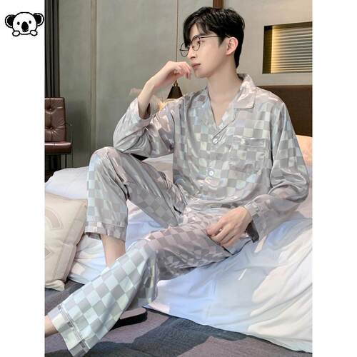 D 35711 Men Worn Outside Loungewear Set家居服套装