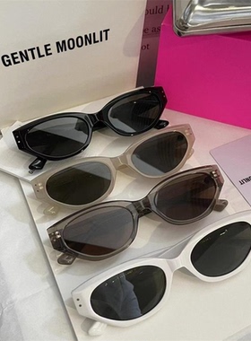 gm墨镜Rococo猫眼小黑超Jennie杨超越孔雪儿蔡徐坤辛芷蕾同款韩版