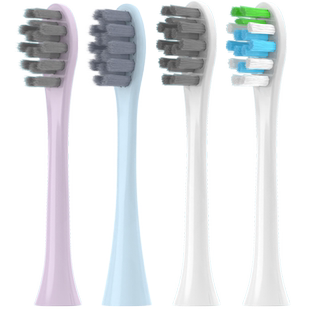 适配舒客G1电动牙刷头替换升级新款舒克SakyPro刷头杜邦刷毛