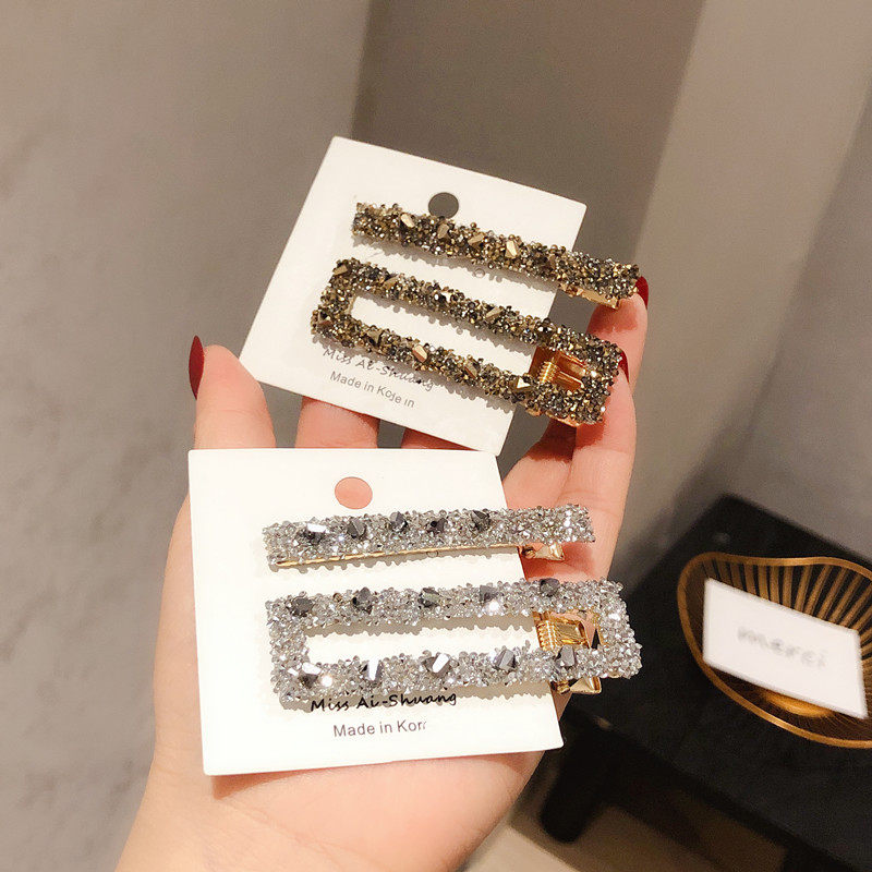 韩版鸭嘴夹美盼边夹小清新