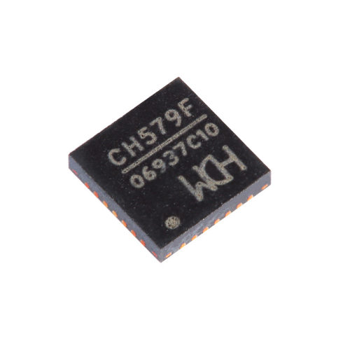 CH579F QFN-28集成BLE和ZigBe无线通讯32位微控制器芯片配单现货