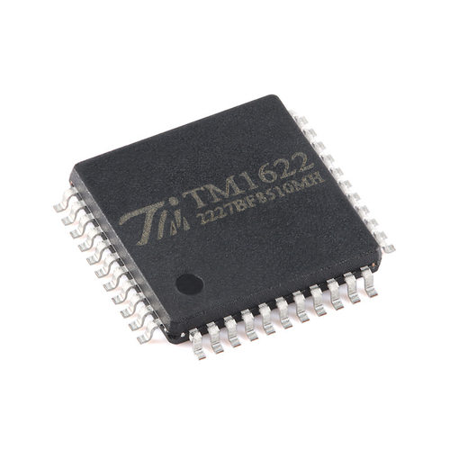 TM1622(TA1229B) LQFP-44 192点内存映象和多功能的LCD驱动器配单