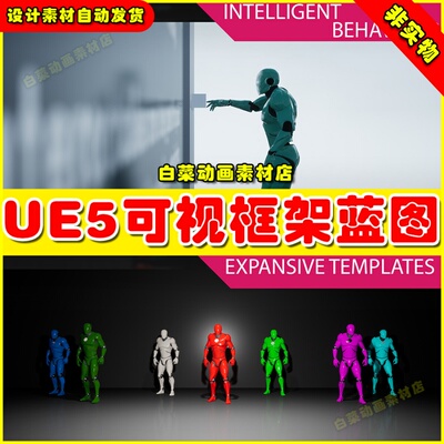 UE5 VisAI - Companion - Modern AI Framework可视智能伴侣蓝图