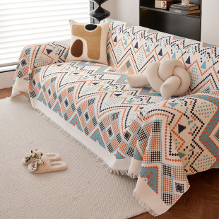 印花波西米亚彩色时尚沙发巾沙发毯盖布盖毯防尘布桌布装饰布