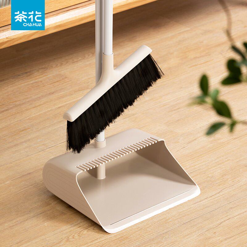 茶花扫把簸箕套装组合家用扫帚撮箕扫地垃圾铲笤帚