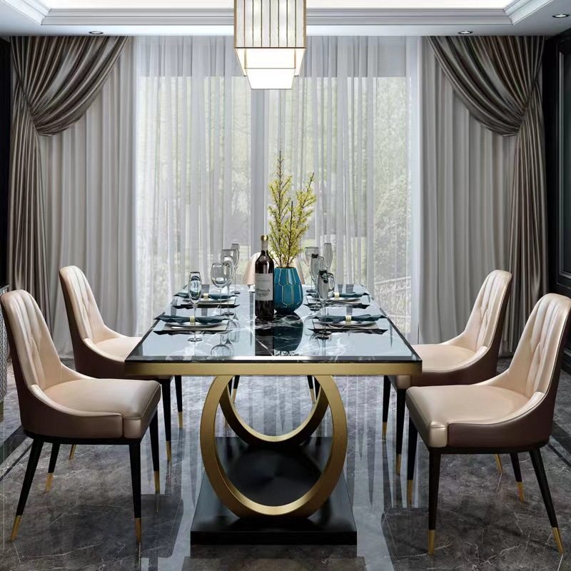 意式轻奢大理石餐桌椅组合现代简约小户型客厅家用长方形吃饭桌椅,橡塑材料及制品,其他塑料制品,淘宝优惠券,粉丝福利购,淘宝优惠卷